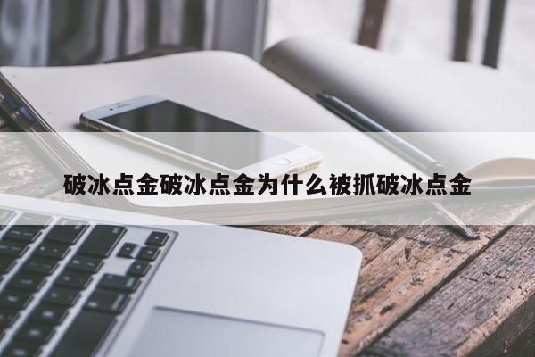 破冰点金破冰点金为什么被抓破冰点金